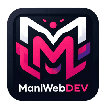 maniwebdev website, web app and mobile app developer